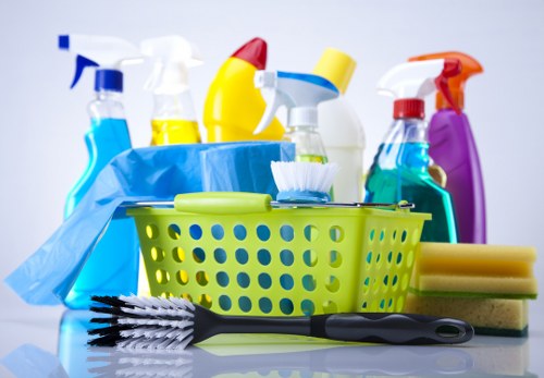 Carpet cleaner preparing safe equipment for a home visit in SE19