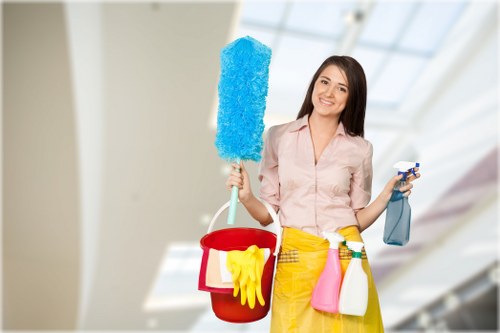 Commercial deep cleaning service in SE19 workspace