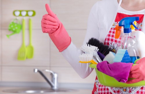 Professional cleaning of a retail or customer-facing premises in SE19