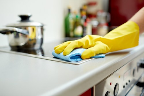 Deep cleaning treatment for hallway carpets in SE19