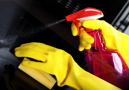 Local cleaners carrying out a one-time deep clean in SE19